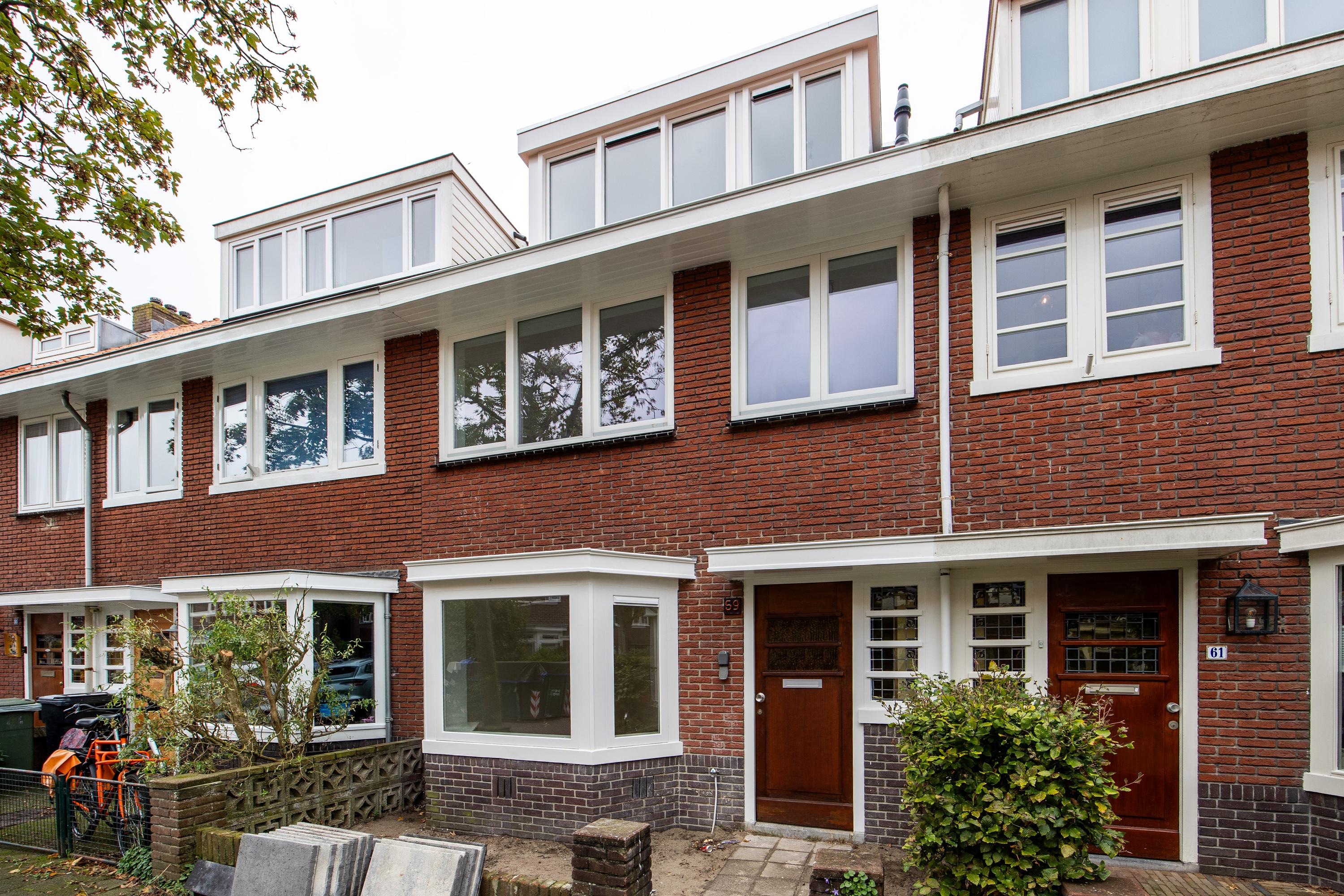 Huis Spaarnrijkstraat 59 in Haarlem
