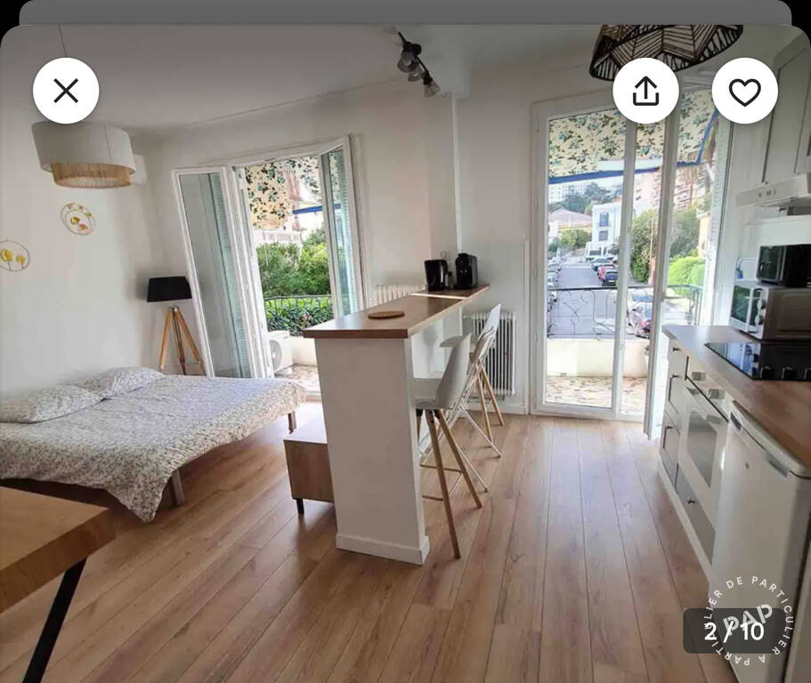 Appartement Avenue du Roi Robert à Nice