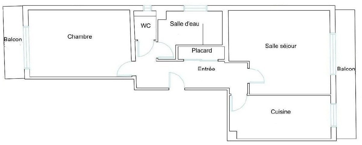Flat Allée Joseph Piérandrei in Noisy-le-Sec