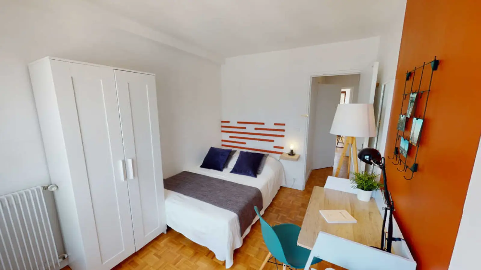 Chambre Rue Marsoulan à Paris