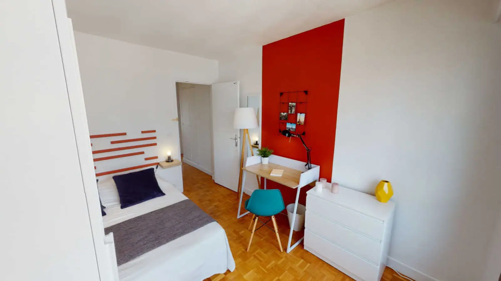Chambre Rue Marsoulan à Paris