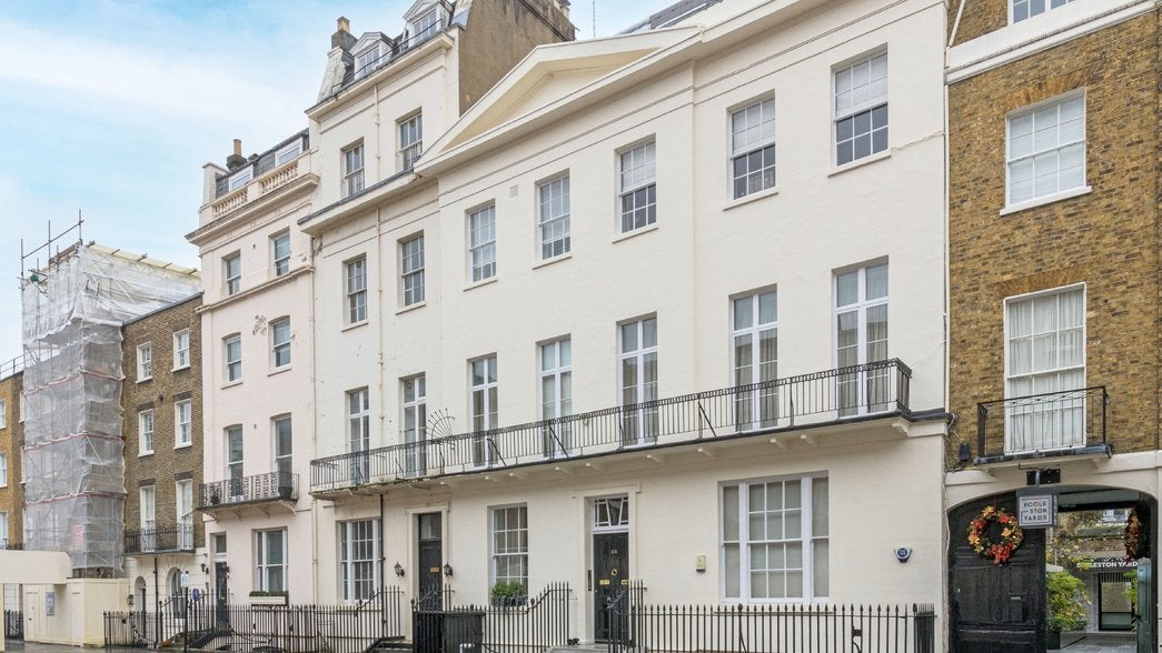 Flat Ebury Street in London