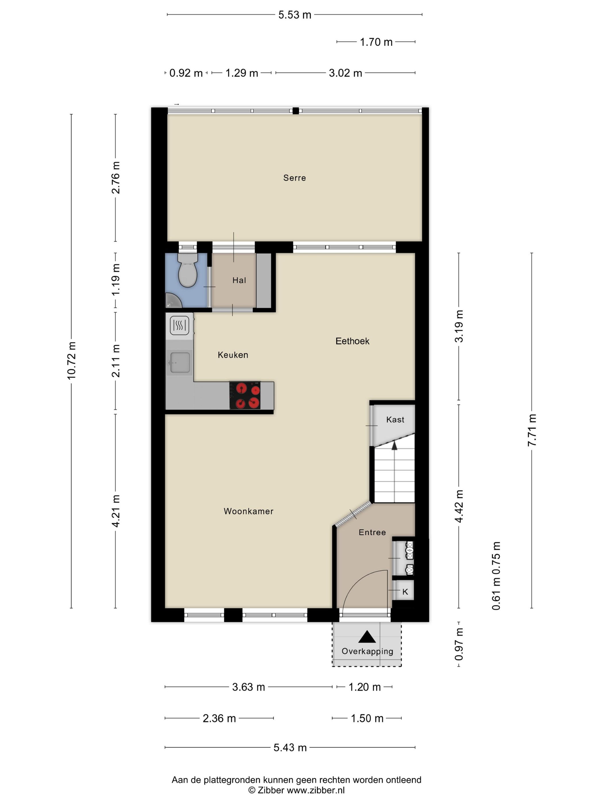 Tussenwoning te koop: Hunzestraat 55, Helmond