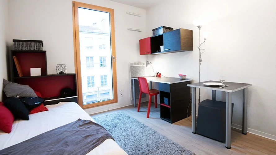 Chambre Rue du 24 Mars 1852 à Lyon