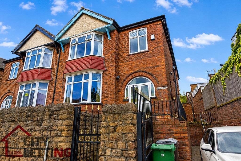 Flat Park Road in Nottingham