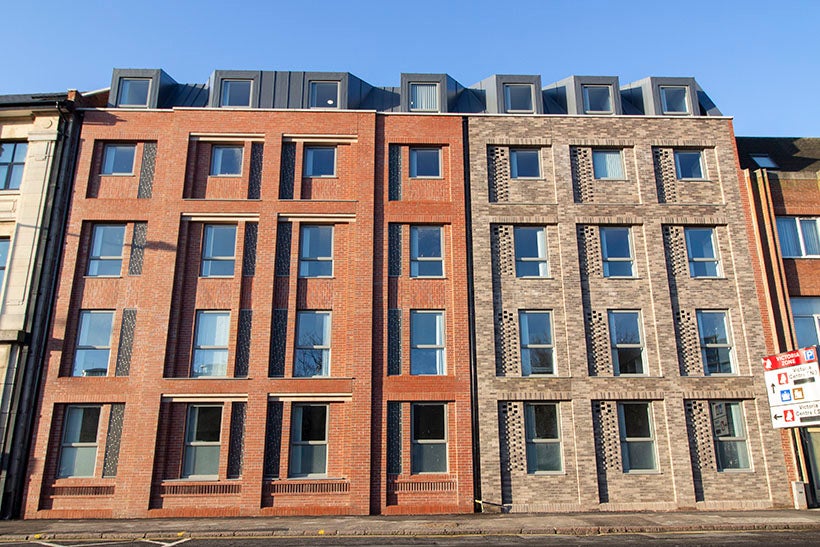 Flat Clare Street in Nottingham