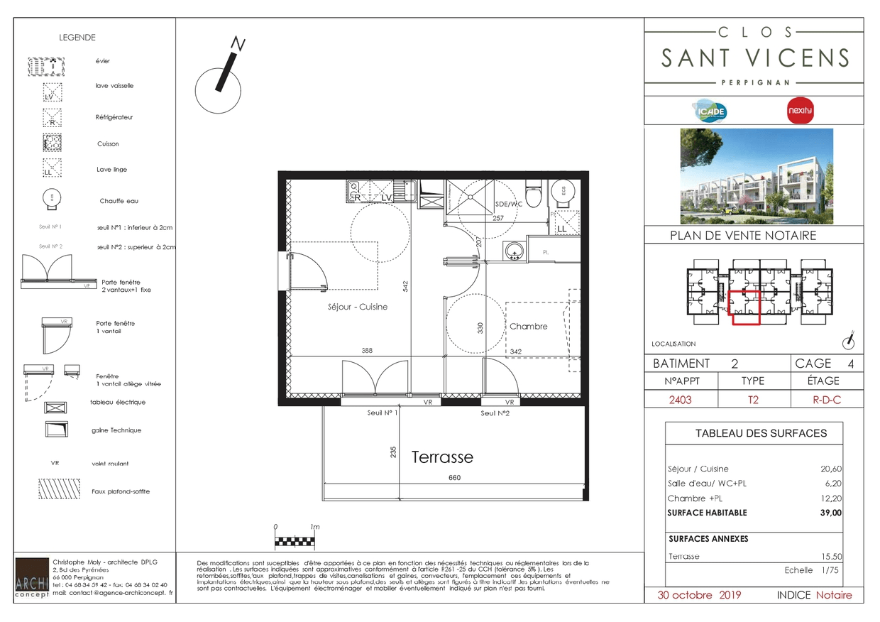 Appartement Rond-Point du Mas Rouma à Perpignan