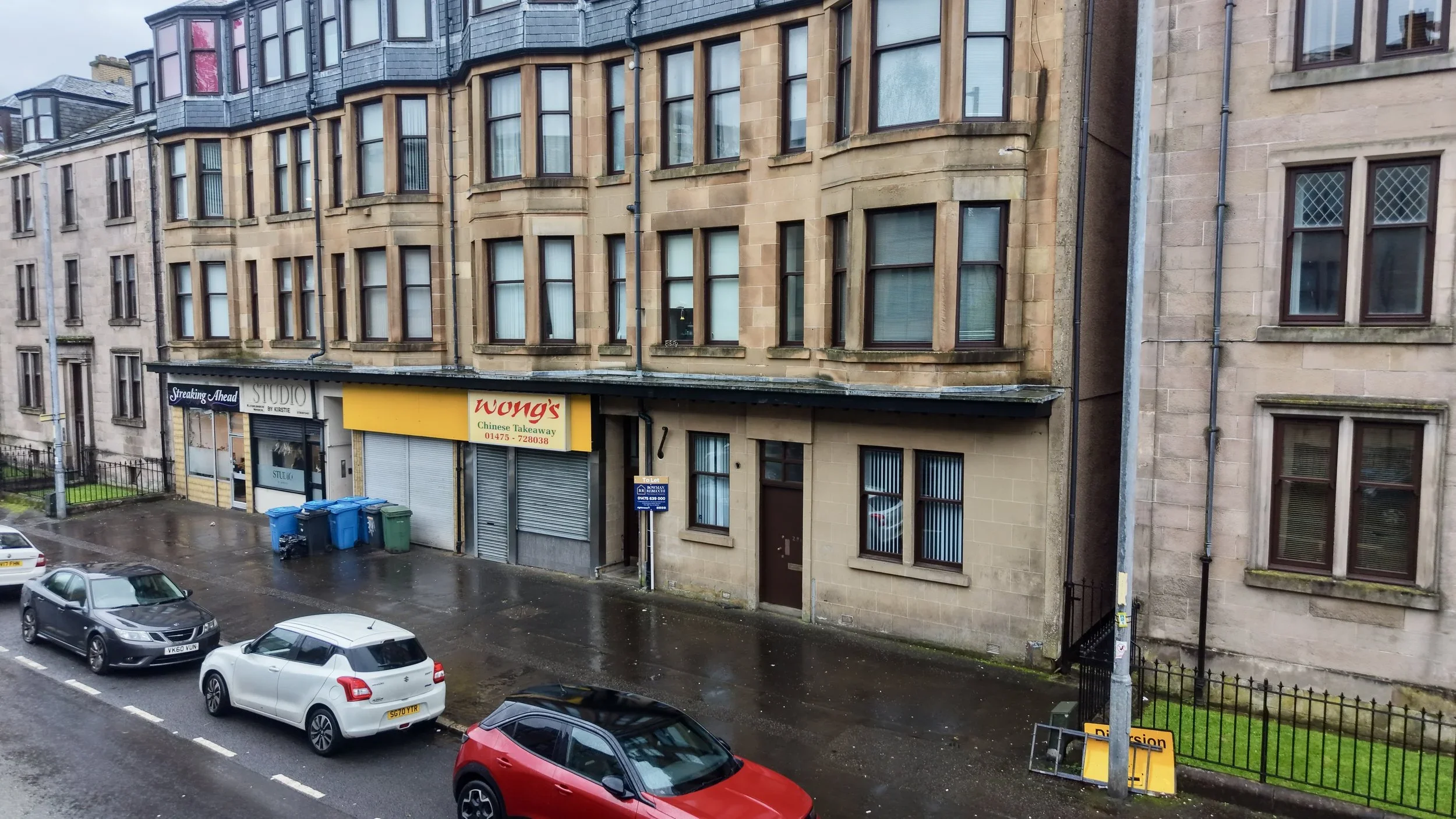 Flat Nelson Street in Greenock