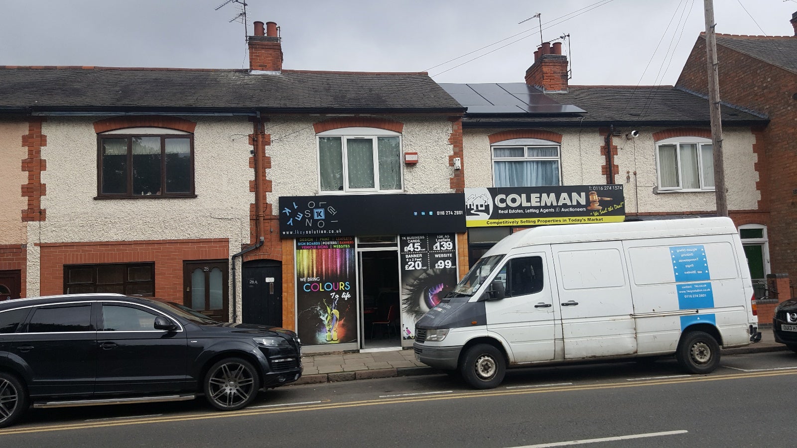 Flat Coleman Road in Leicester