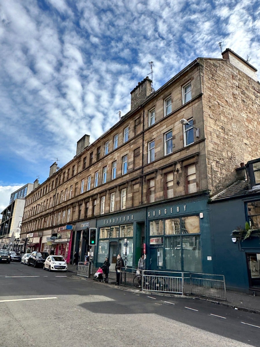 Flat Argyle Street in Glasgow
