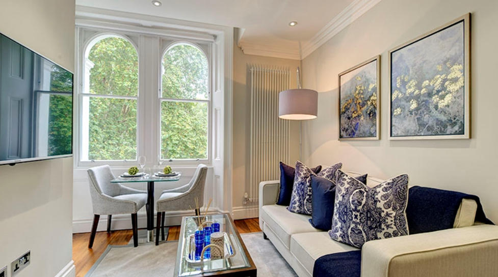 Flat Kensington Gardens Square in City of Westminster