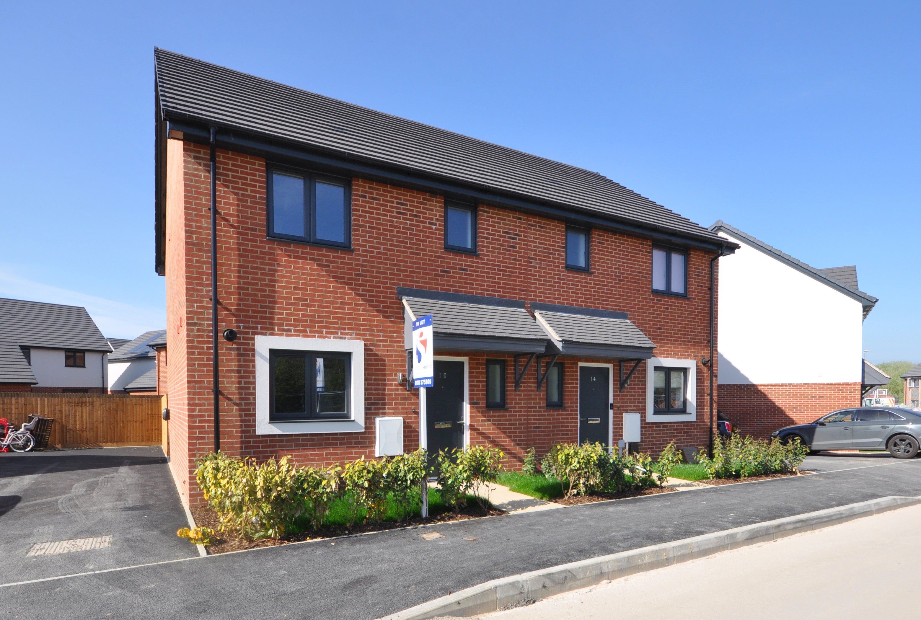 House Spindle Road in Malvern