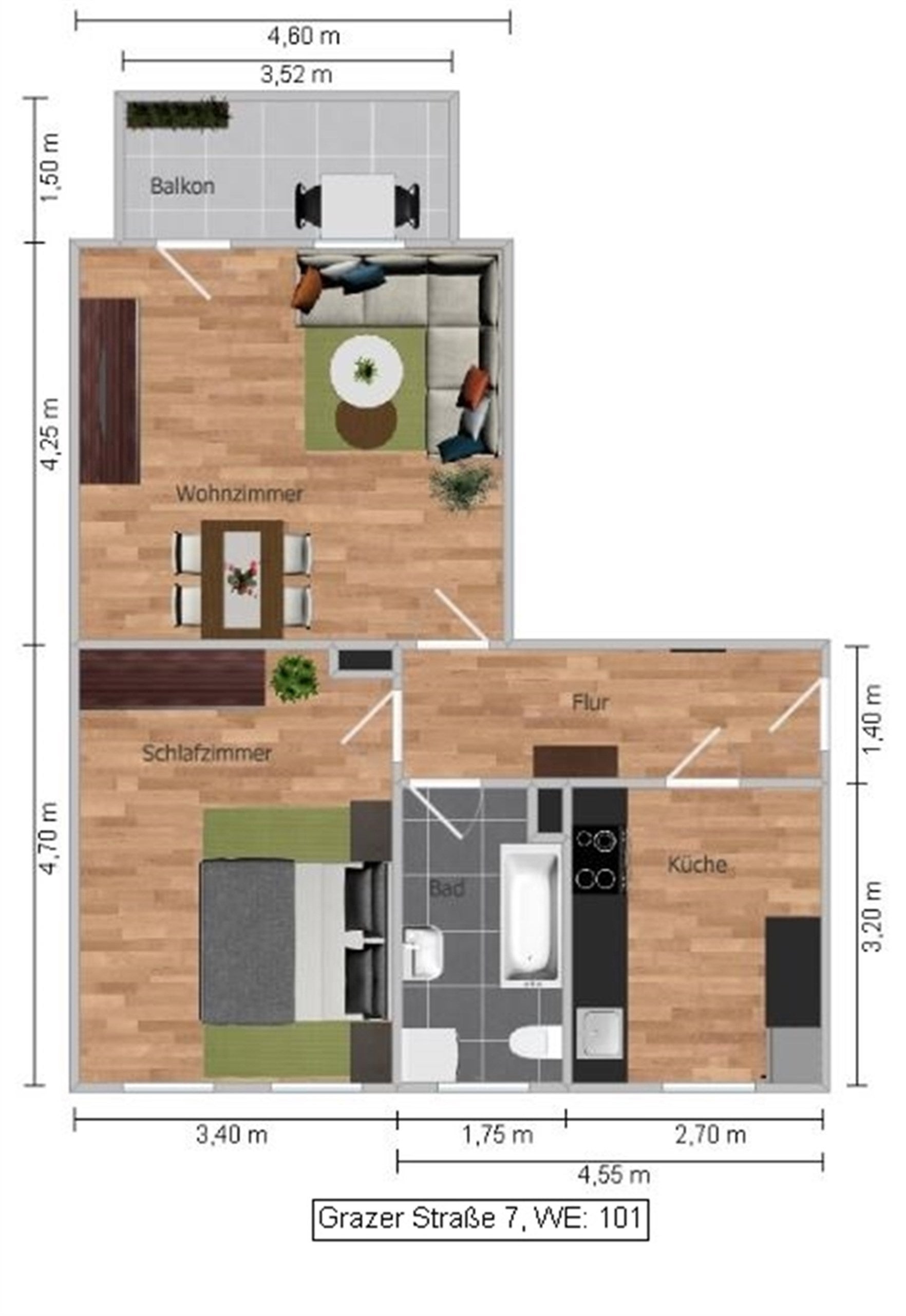Wohnung Grazer Straße in Spremberg