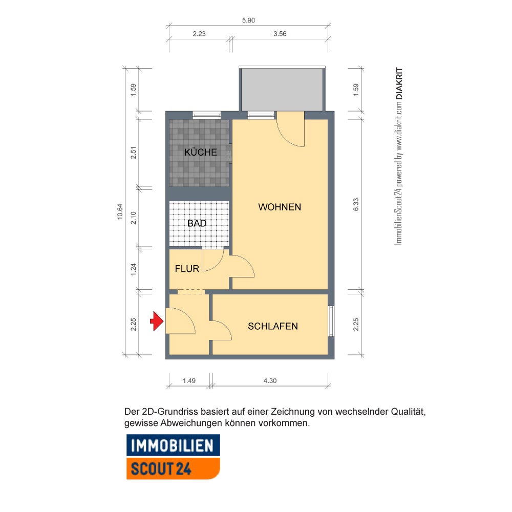 Wohnung Überm Gänseholze in Weimar