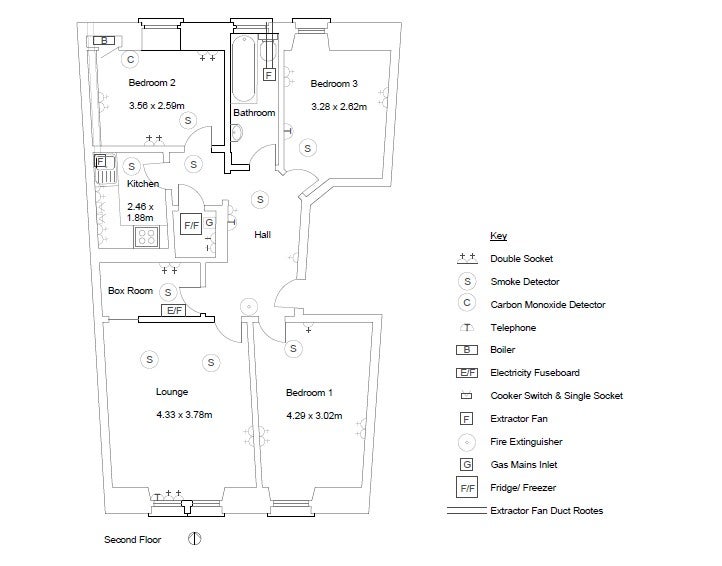 Room Murieston Crescent in City of Edinburgh