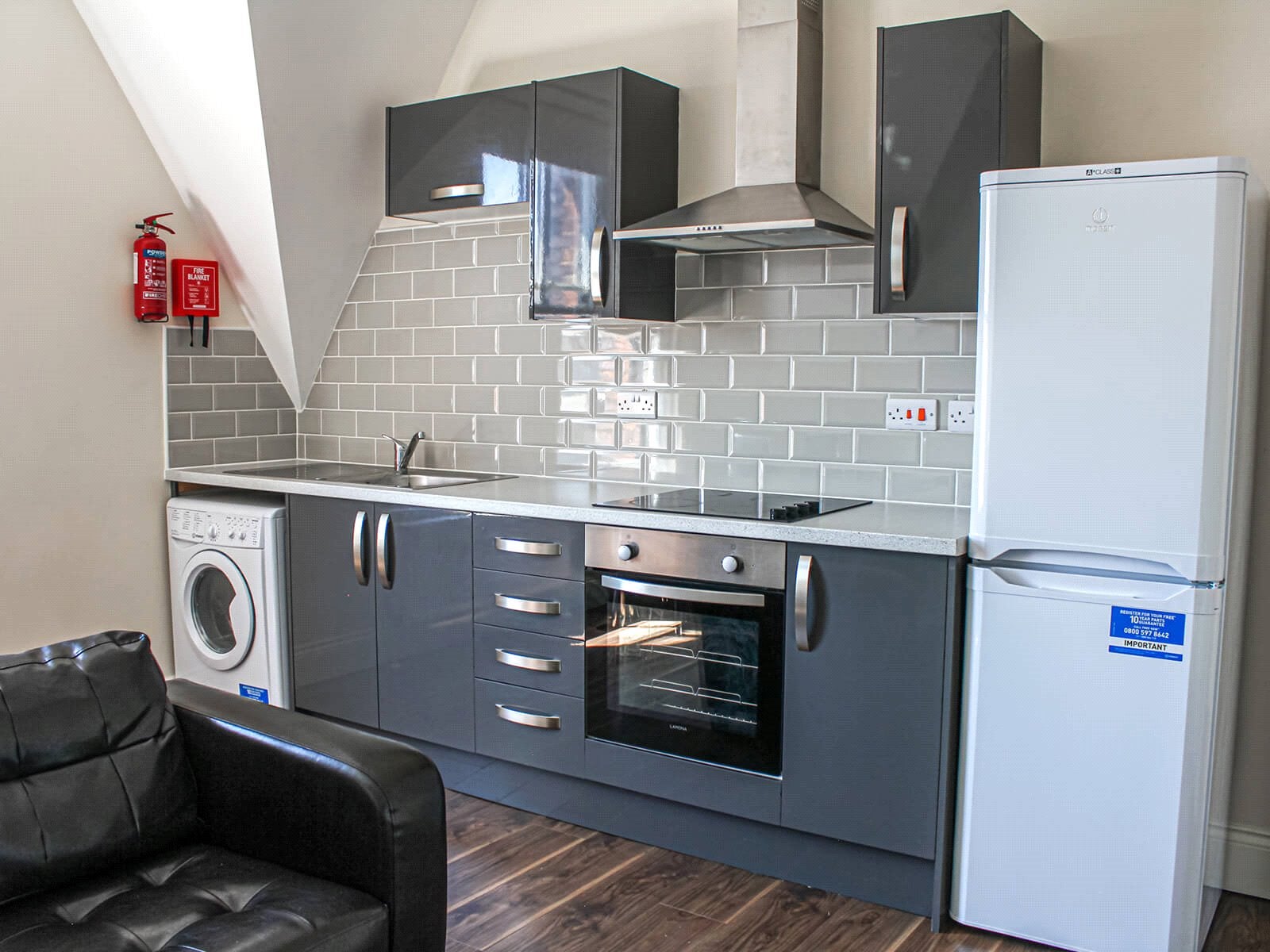 Flat Clarendon Road in Leeds