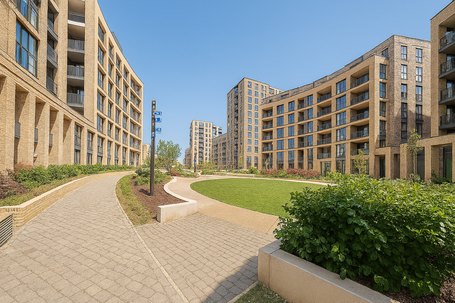 Flat Juniper Crescent in Greater London
