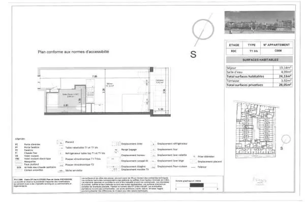 Flat Avenue de l'Europe in Castelnau-le-Lez