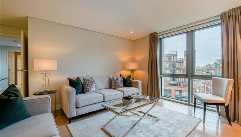 Flat Merchant Square in London