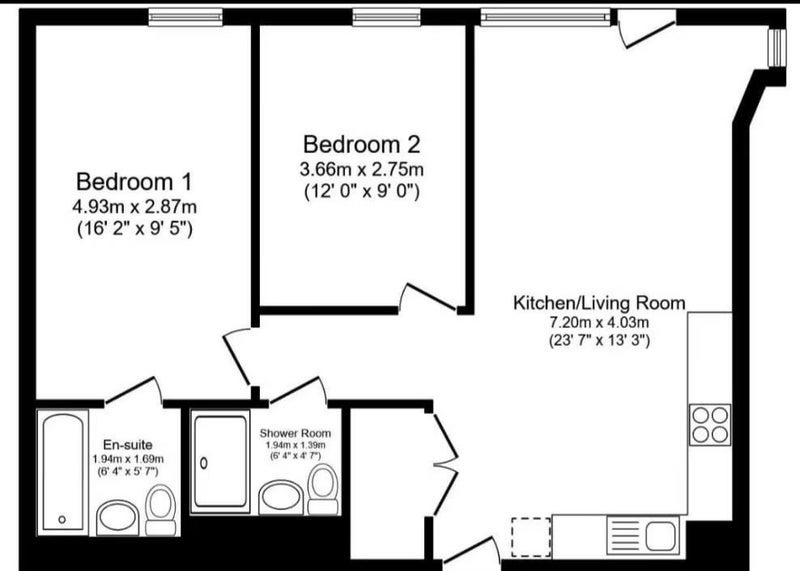 Room Millbank Street in Manchester