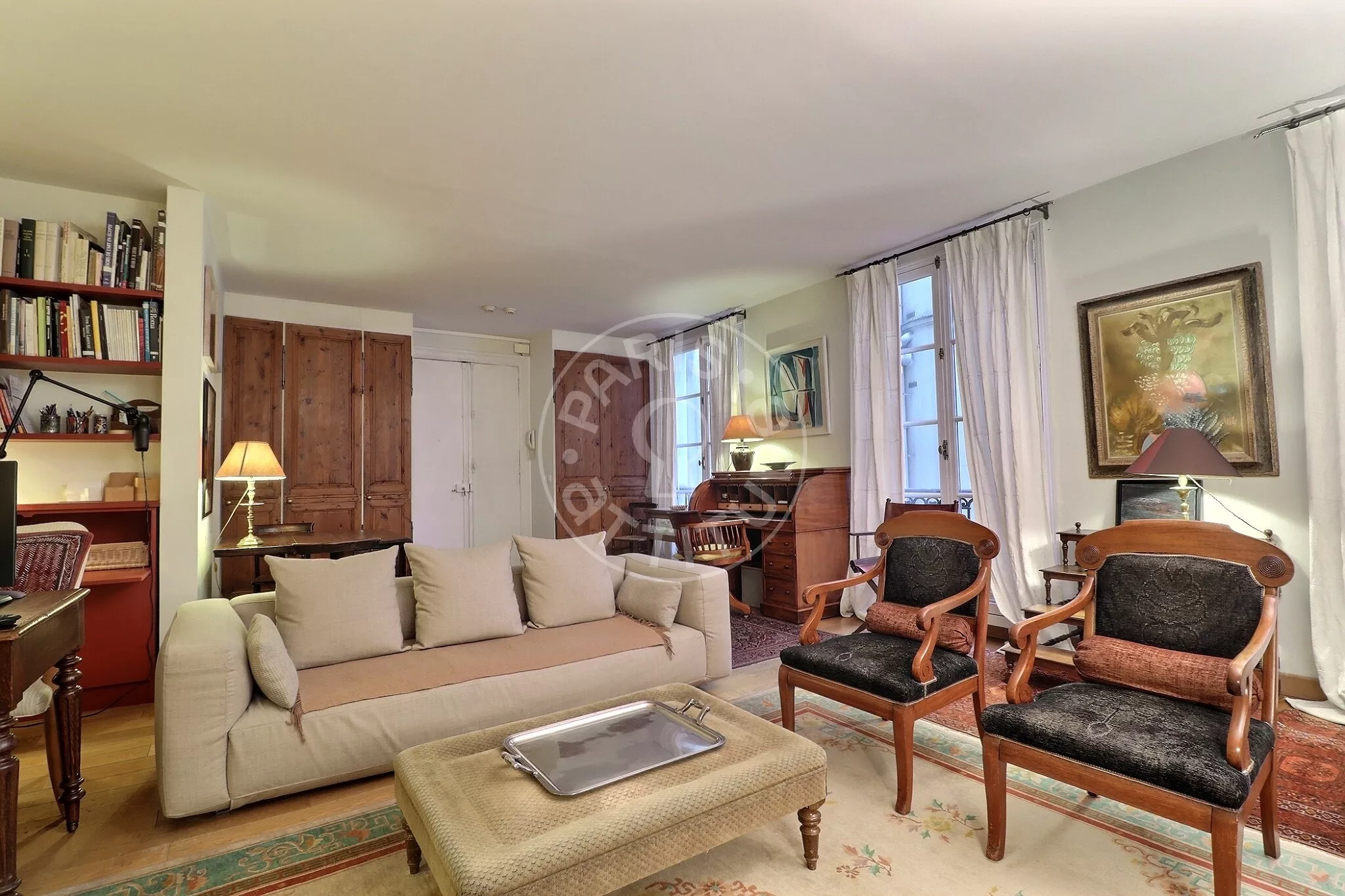Flat Rue des Petits Champs in Paris