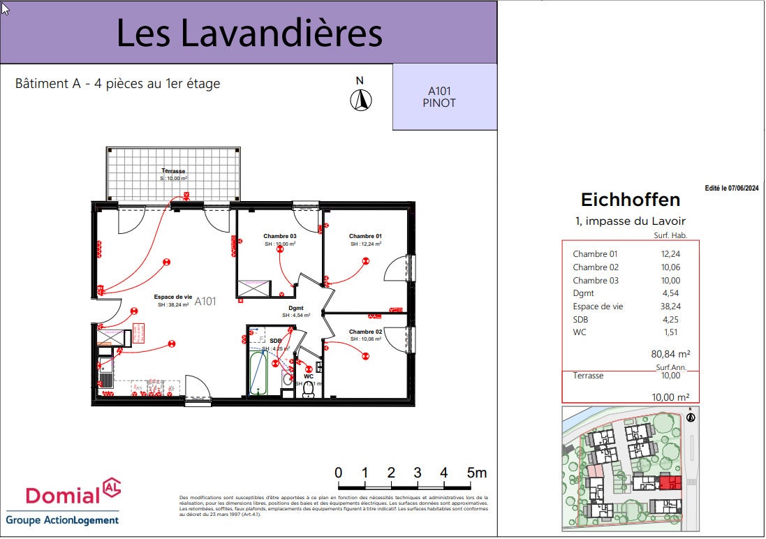Appartement Route des Vosges à Eichhoffen