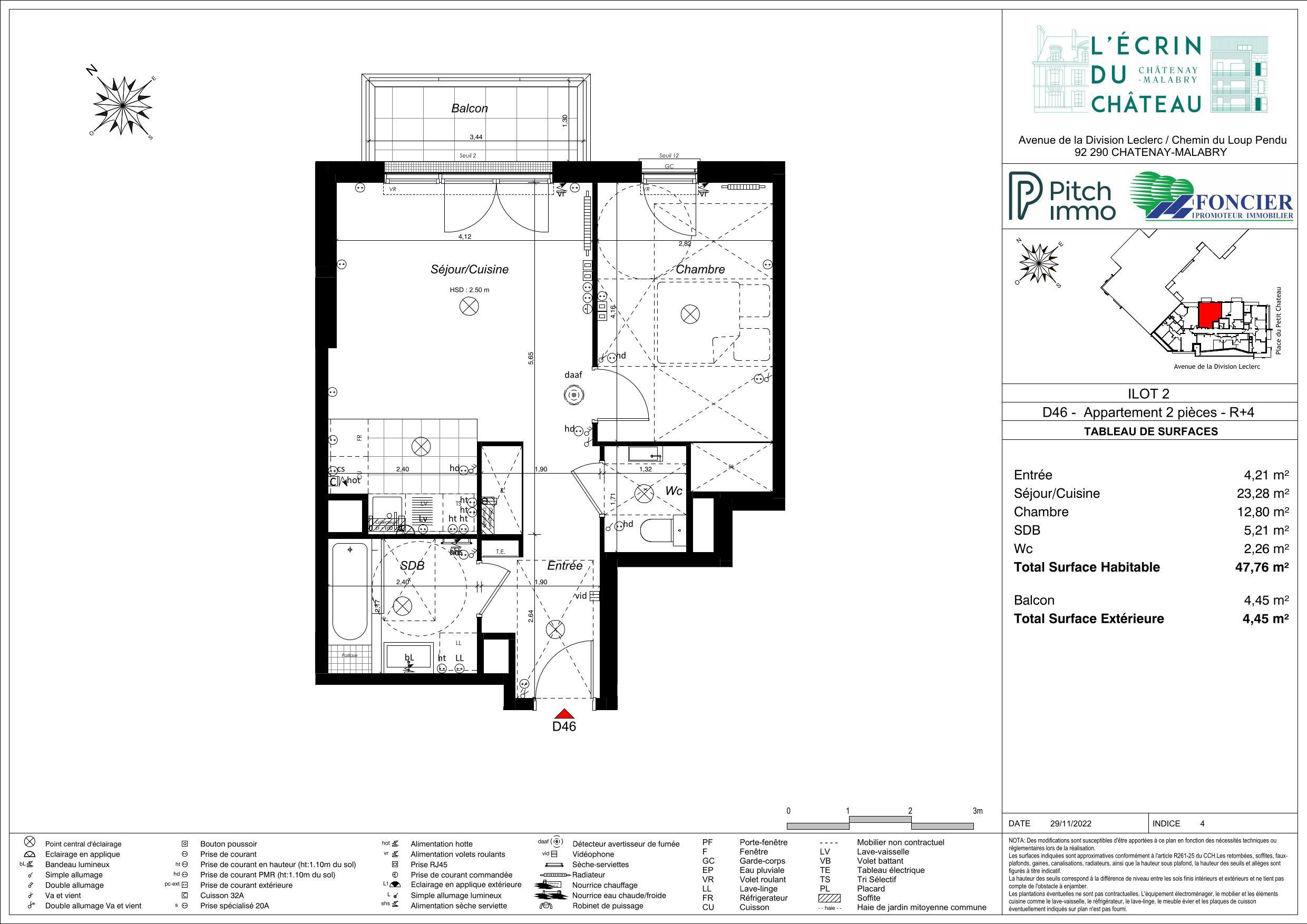 Appartement Avenue de la Division Leclerc à Châtenay-Malabry