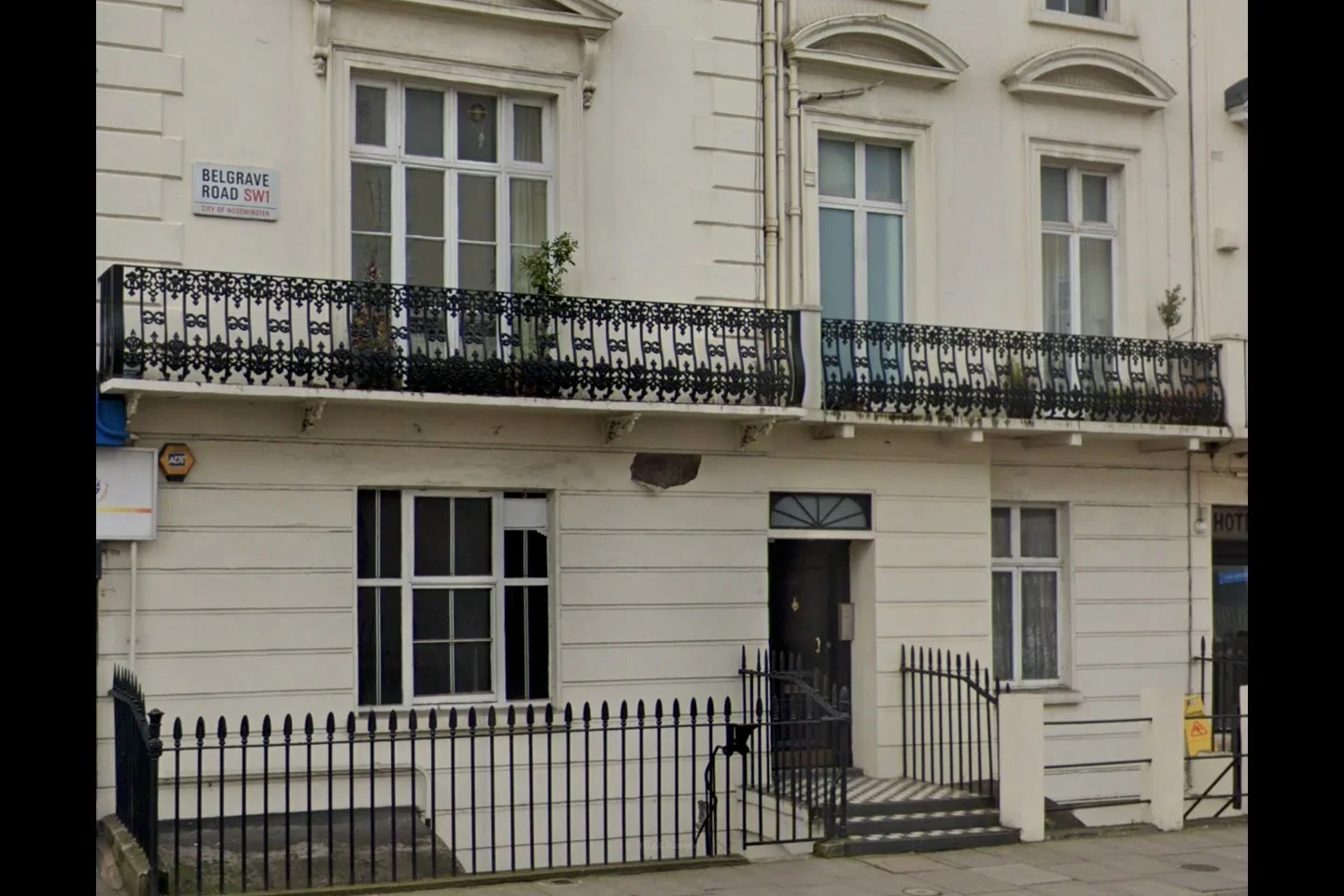 Flat Belgrave Road in City of Westminster