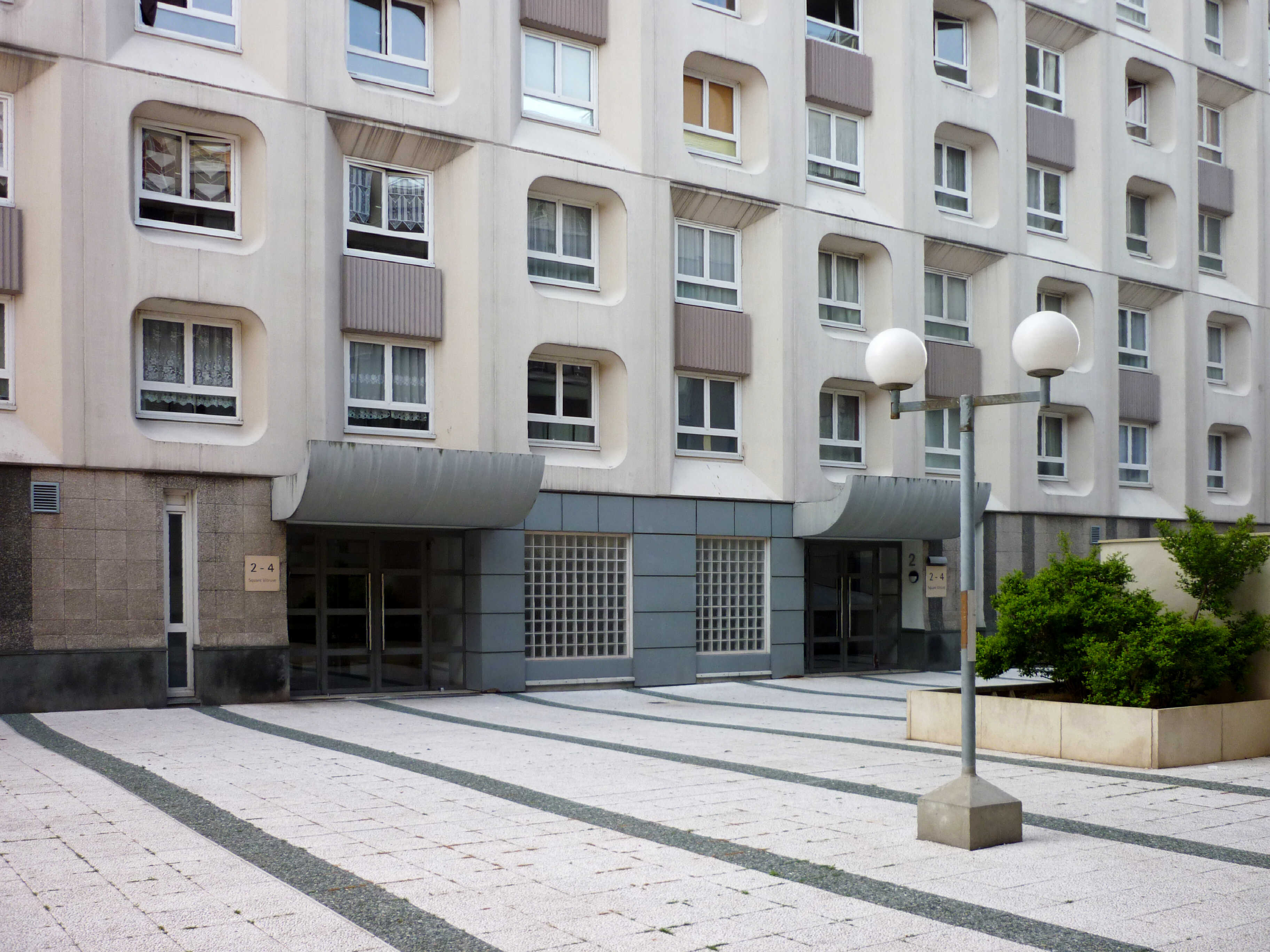 Appartement Square Vitruve à Paris