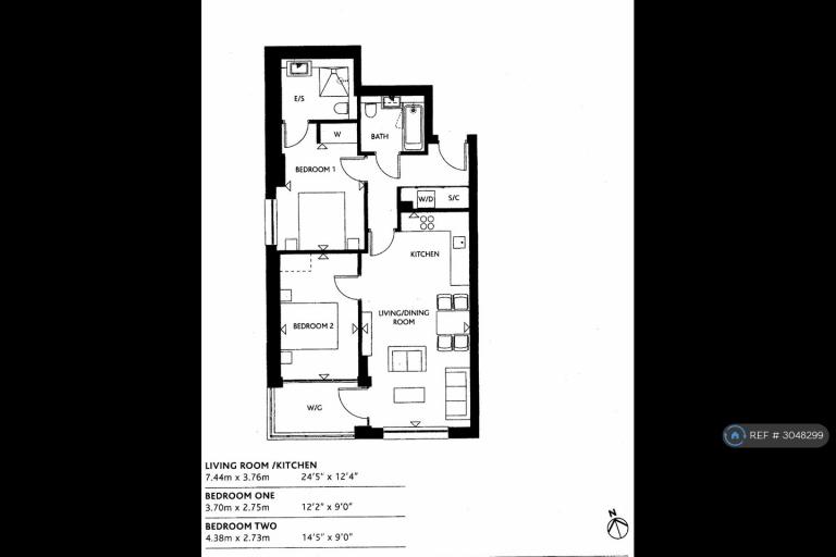 Flat Upper Richmond Road in Greater London