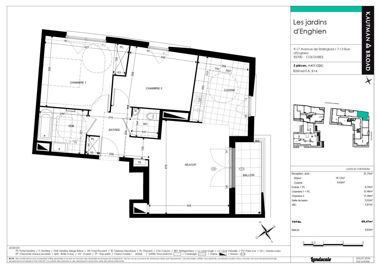 Appartement Avenue de Stalingrad à Asnières-sur-Seine