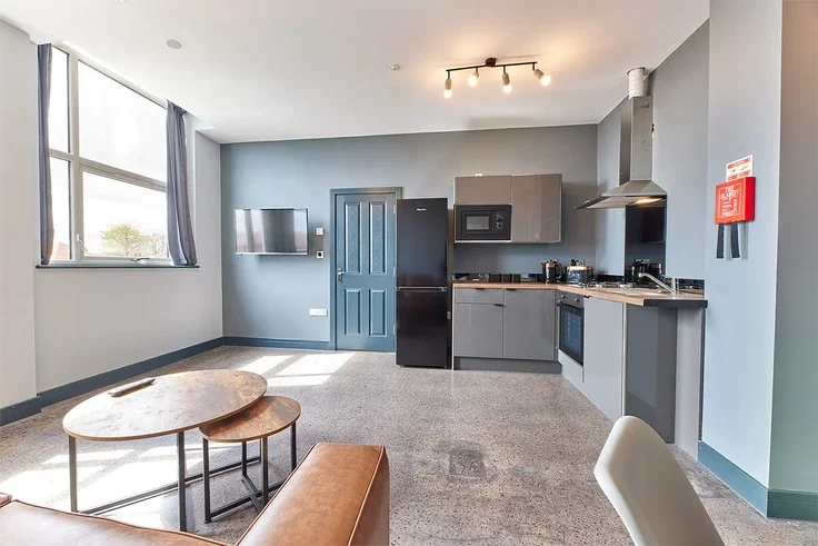 Flat Denhill Park in Newcastle upon Tyne