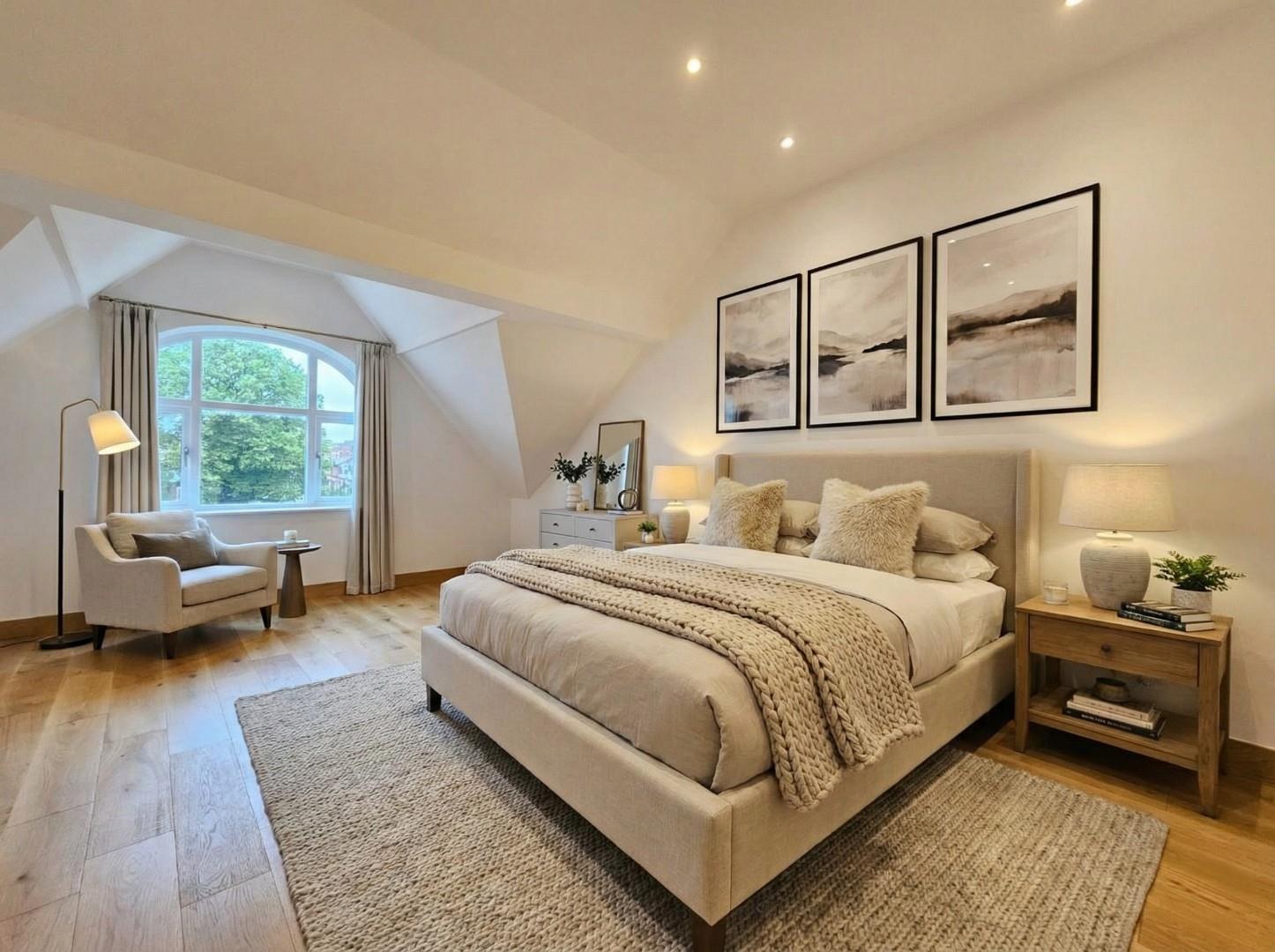Flat Crown Passages in Trafford