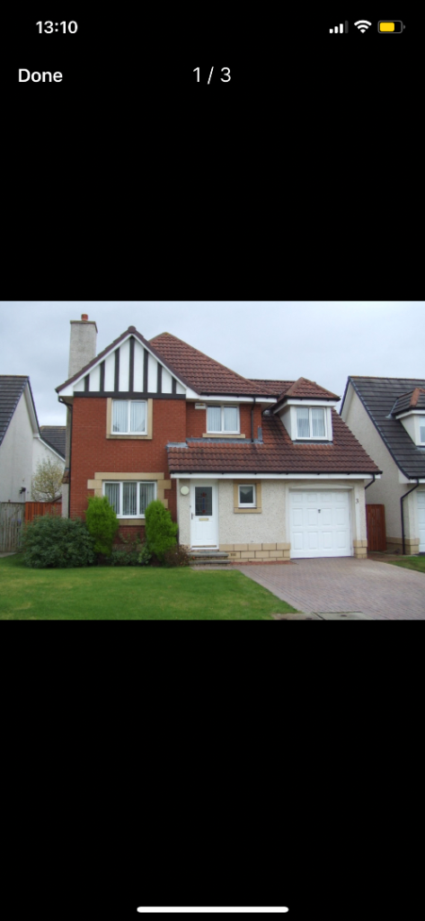 House Westfield Road in Kilmarnock