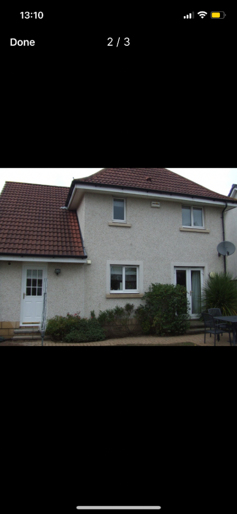 House Westfield Road in Kilmarnock
