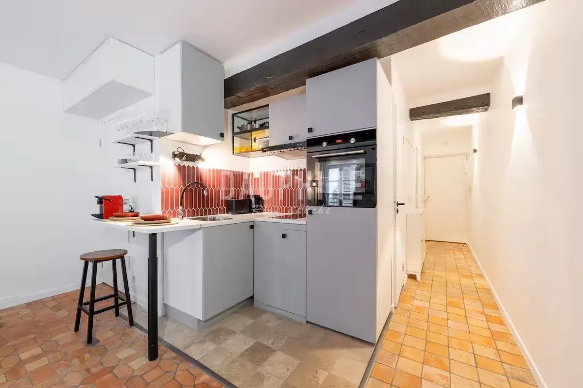 Flat Rue du Figuier in Paris