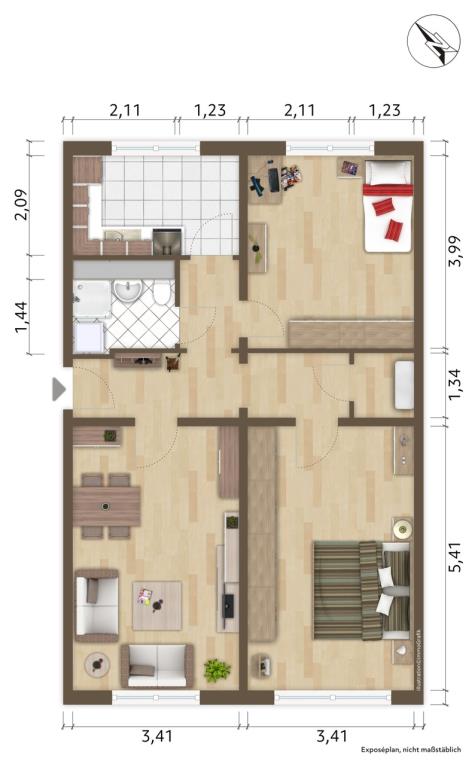Wohnung Bautzener Allee in Hoyerswerda