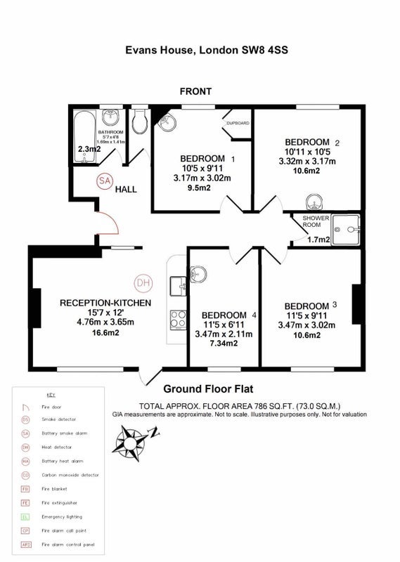 Room Fount Street in Greater London