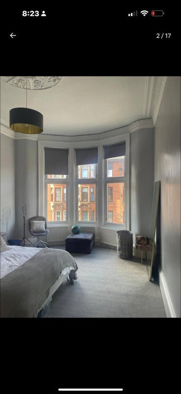 Room Dumbarton Road in Glasgow