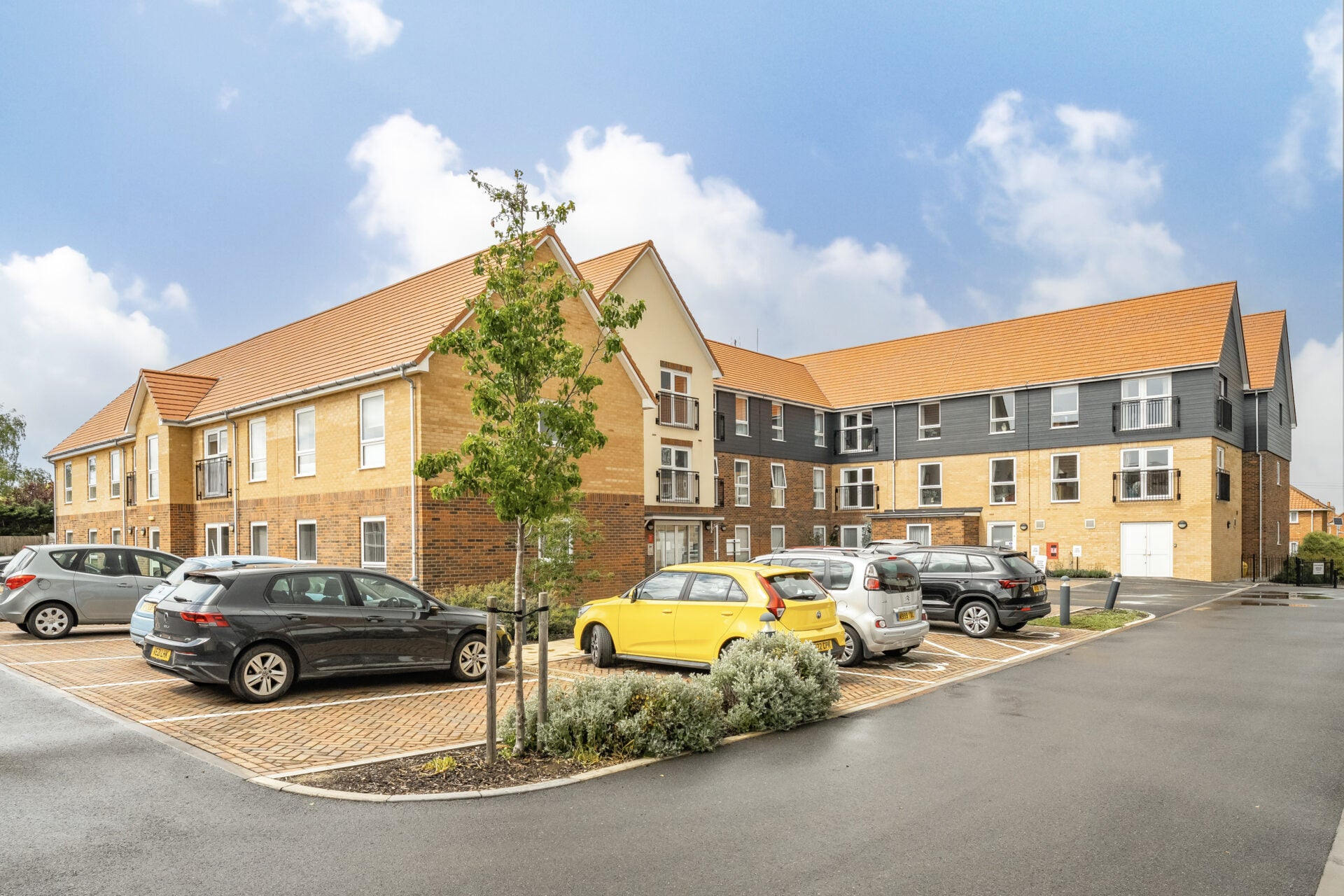 Flat Mendham Lane in South Norfolk