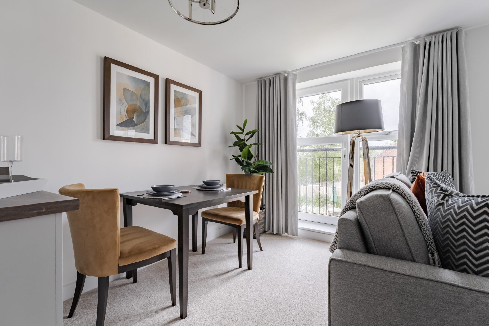 Flat Mendham Lane in South Norfolk