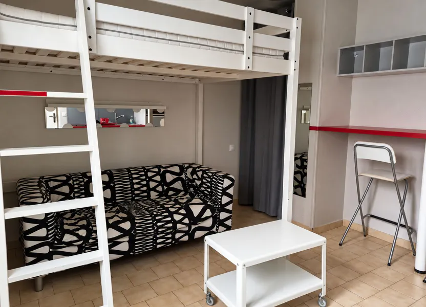 Chambre Quai Paul Bert à Tours