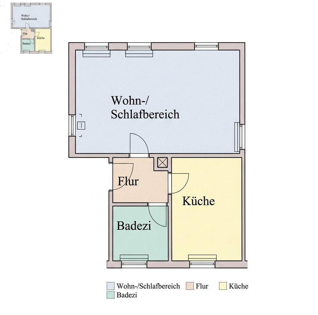 Wohnung Barbarastraße in Leipzig