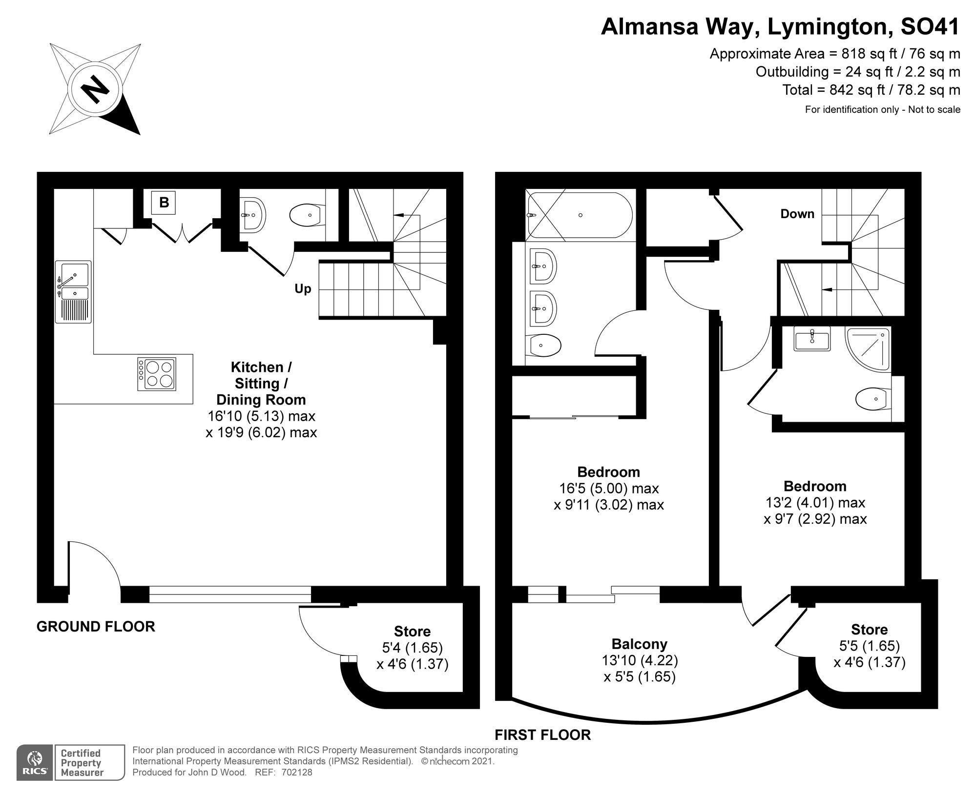 Flat Almansa Way in New Forest