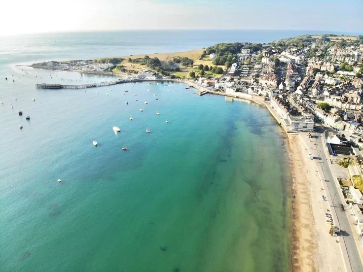 Flat Park Road in Swanage