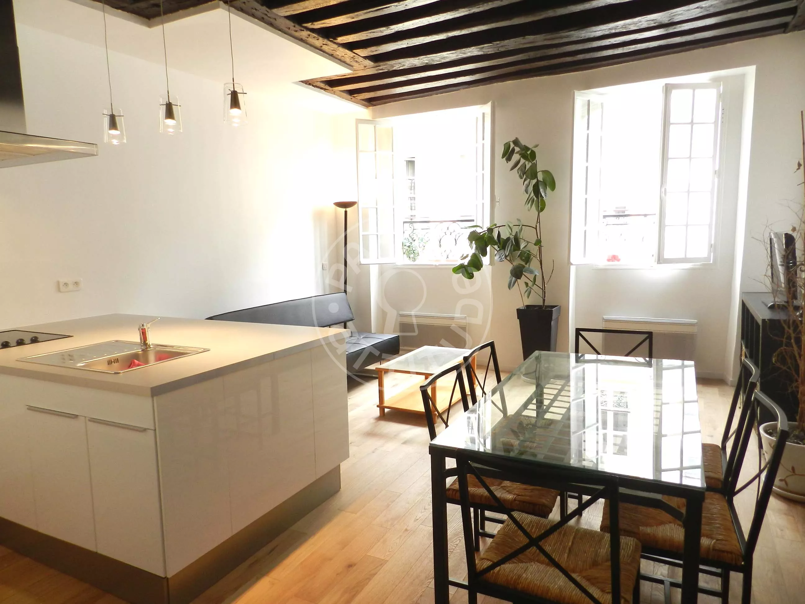 Flat Rue Saint-Martin in Paris