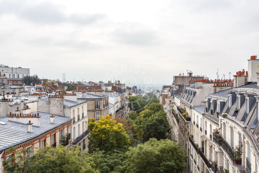 Flat Rue Caulaincourt in Paris