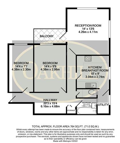 Flat Percy Gardens in Greater London