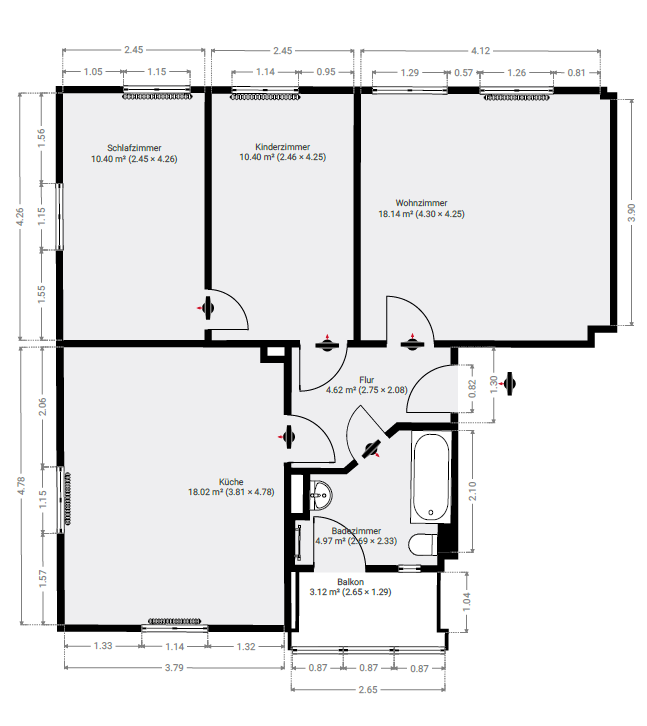 Wohnung Louis-Riedel-Weg in Gelenau/Erzgebirge