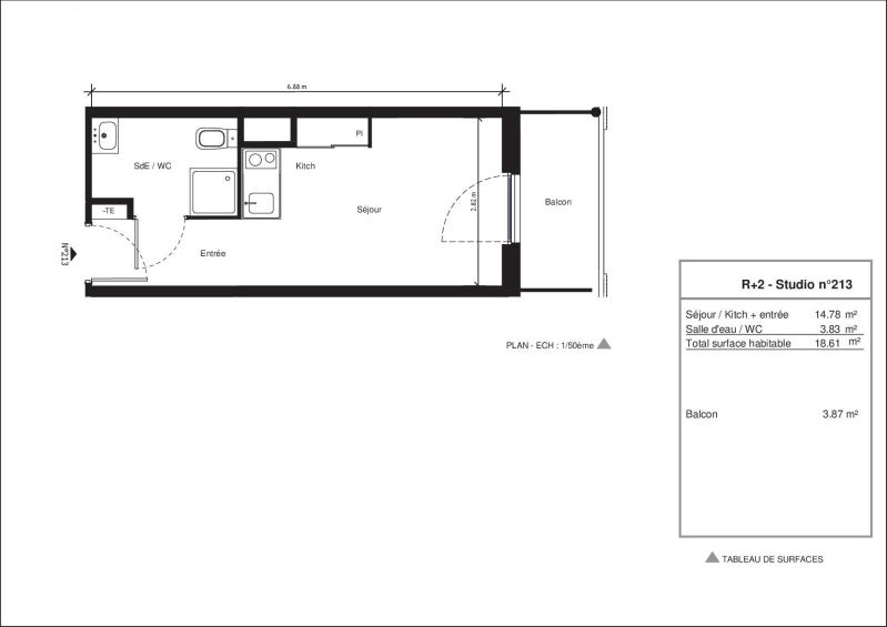 Appartement Route d'Avignon à Nîmes